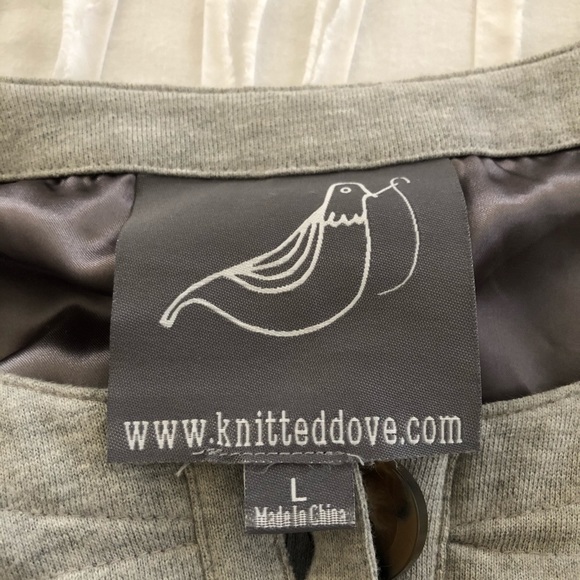 Anthropologie Knitted Dove top - Picture 3 of 5